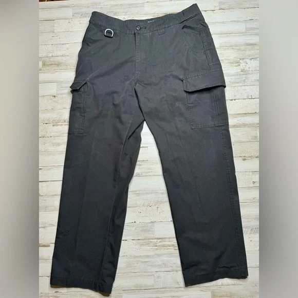 Midway USA Men's Military Black Tactical Ripstop Cargo Pants 38x30 - Picture 2 of 11